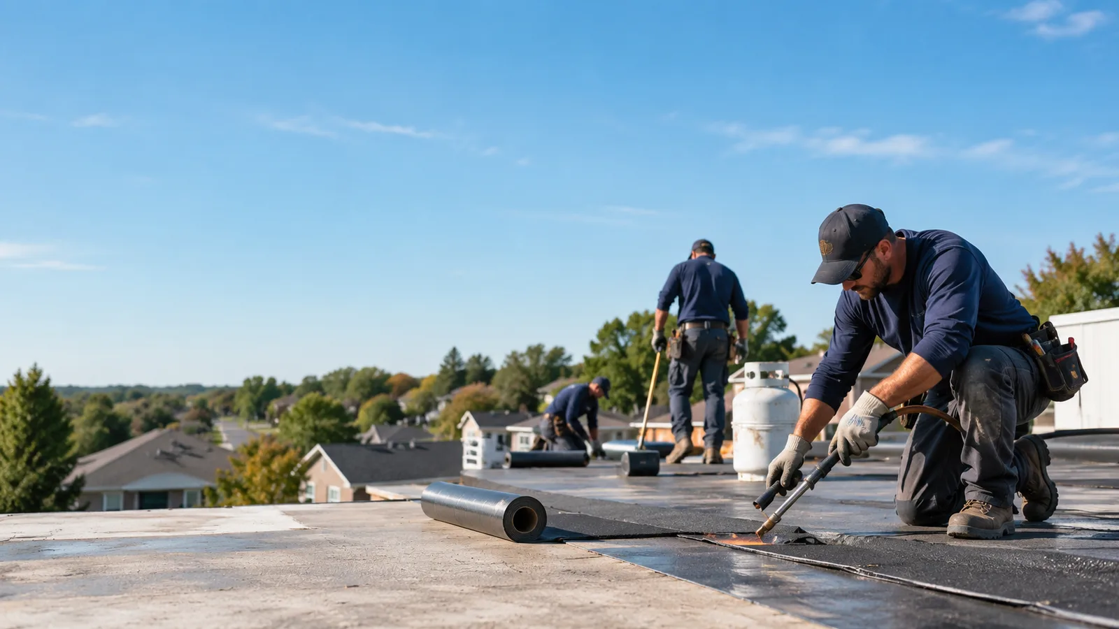Flat Roof Leak Repair providers in Bernice, LA